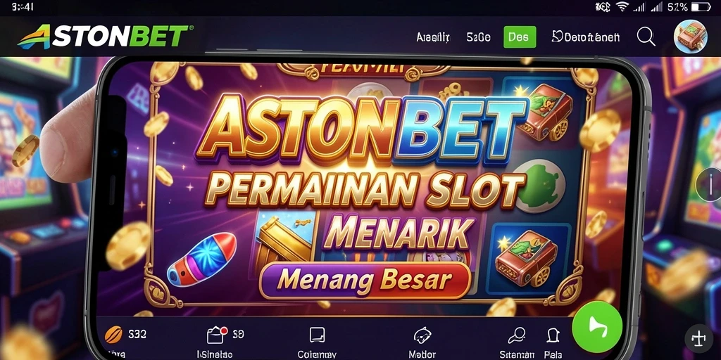 Tampilan menarik dari gameplay Slot di ASTONBET.