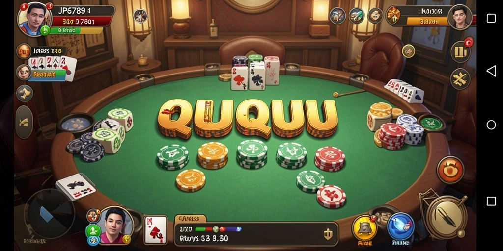 Tampilan menarik dari gameplay QiuQiu JP6789.
