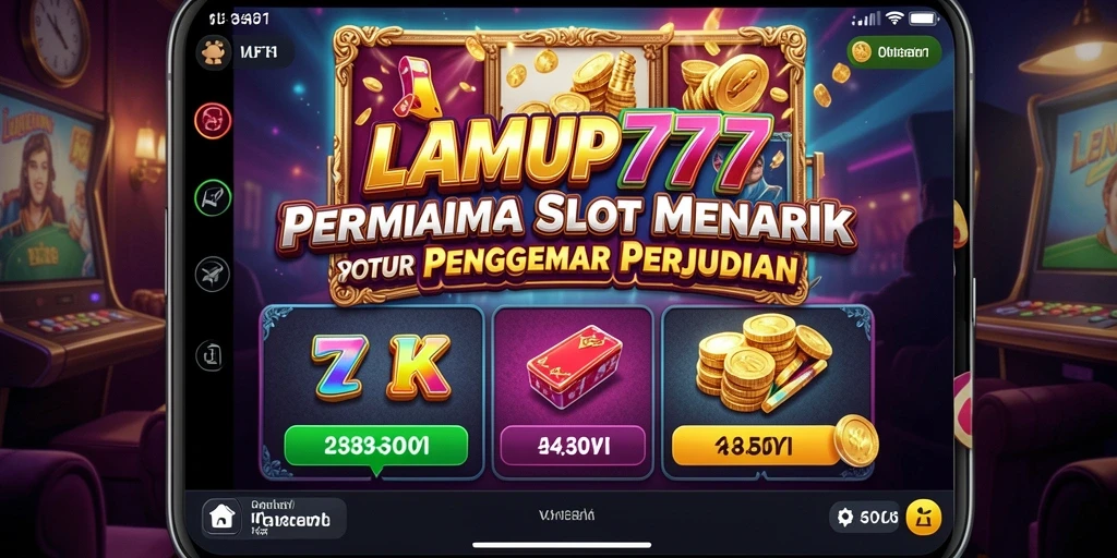 Screenshot LAMPU777 menampilkan gameplay seru slot yang menarik.