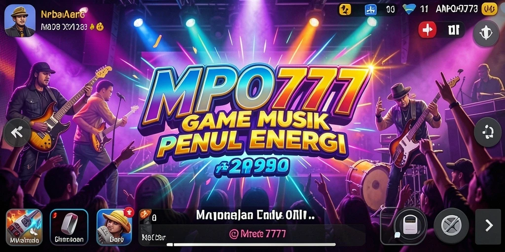 Tampilan gameplay MPO777 yang penuh warna dan enerjik.