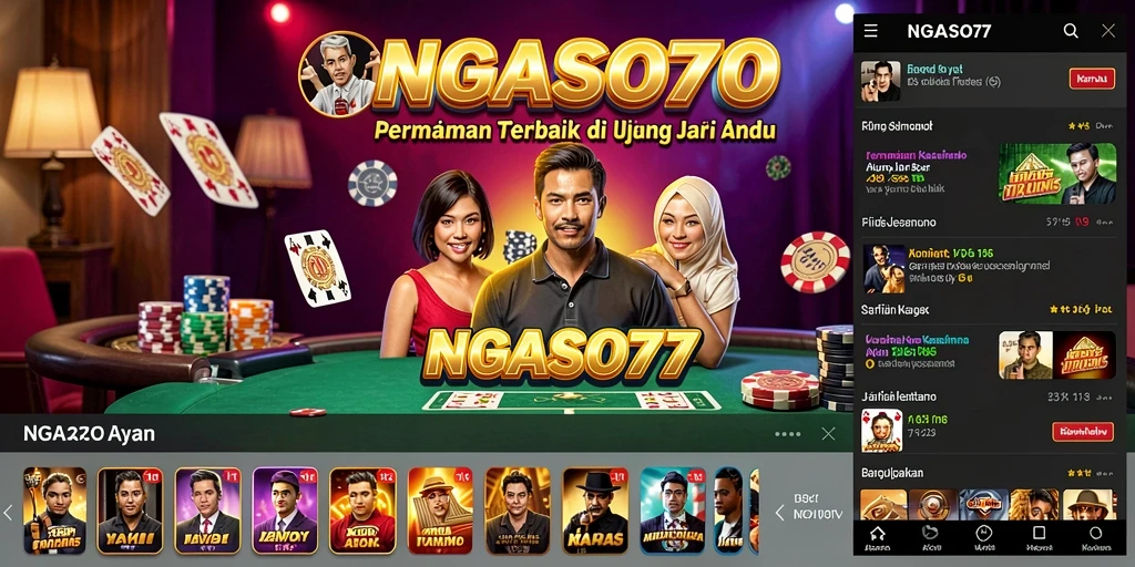 Tampilan gameplay NGASO77 yang menarik dan mengasyikkan.