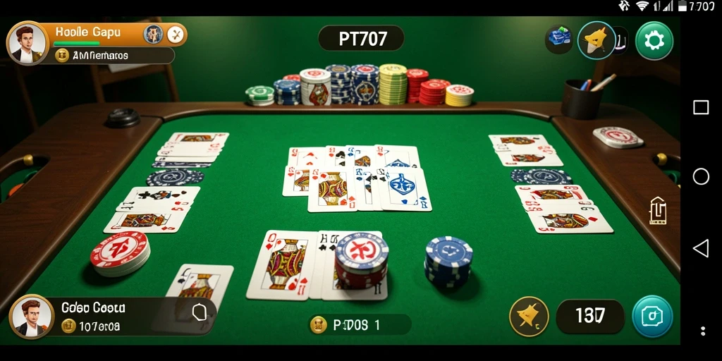 Menampilkan gameplay seru dari PT707 yang mengasyikkan.