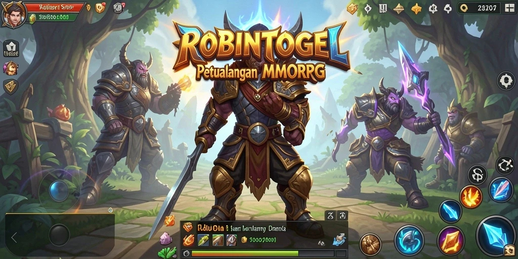 Tampilan gameplay seru di ROBINTOGEL dengan petualangan yang mendebarkan.