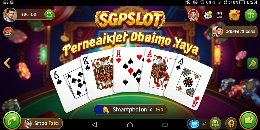Tampilan gameplay seru dari SGPSLOT saat bermain Domino.