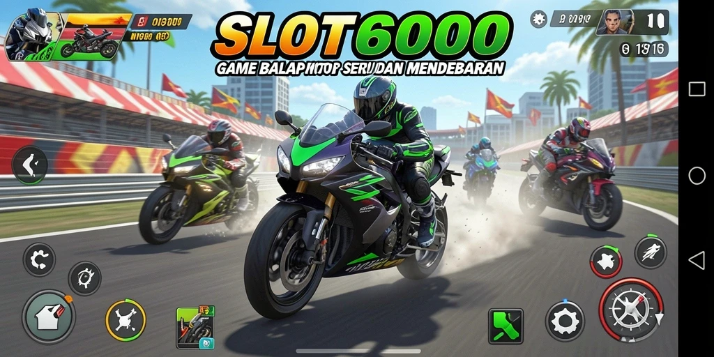 Tampilan gameplay seru dari SLOT6000 yang penuh aksi.