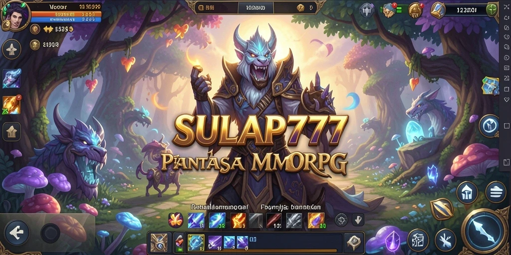 Tampilan gameplay SULAP777 yang menakjubkan dalam dunia MMORPG.